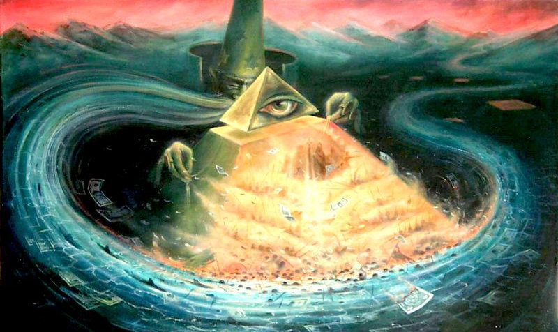 Пирамида закулисной власти. Картина Пархоменко