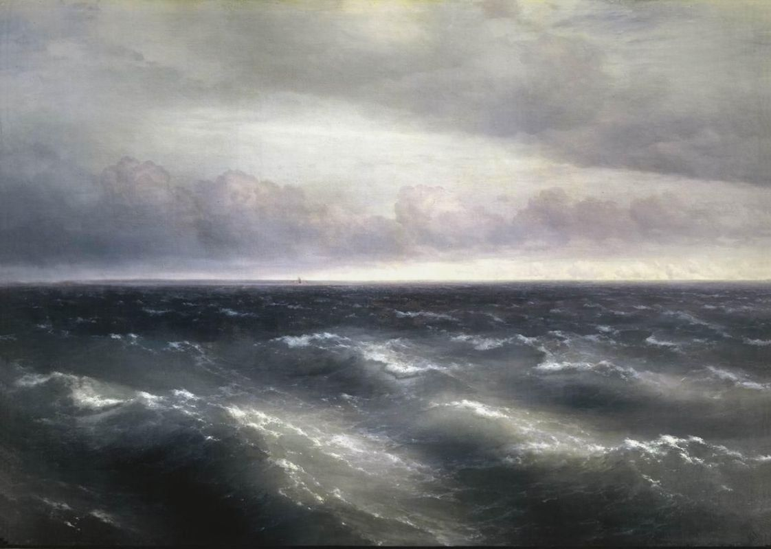 картина Айвазовского «Чёрное море» 1881-01