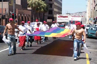 Гей-парад в Кейптауне
