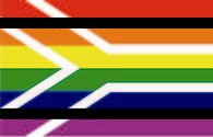 Флаг ЛГБТ ЮАР