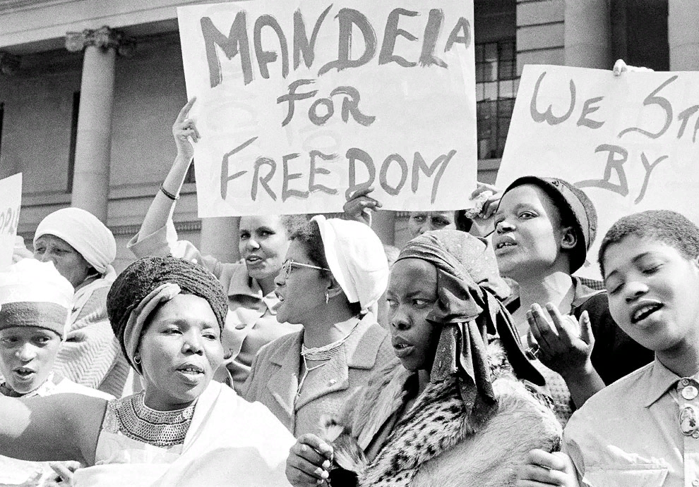 Митинг в Южной Африке, август 1962 года
